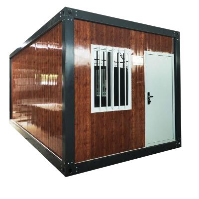 China Fast Assembly Hot Sale 20ft Flat Pack Container Houses Modern Prefab Buildings Container Homes en venta