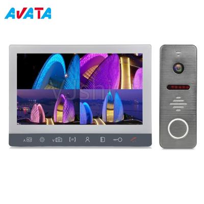 China Stable 2 Wire Video Door Intercom System Color Screen Cctvv Video Doorphone Intercom for sale