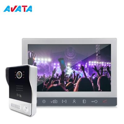 China 2 Wire villa Video Door Phone Remote Intercom With UI menu and  motion detection for sale