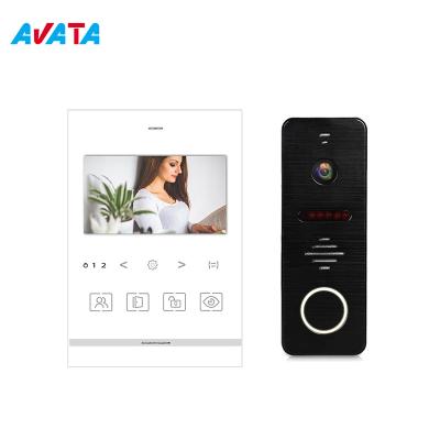 China 2wire video intercom system doorbell video door phone for home security for sale