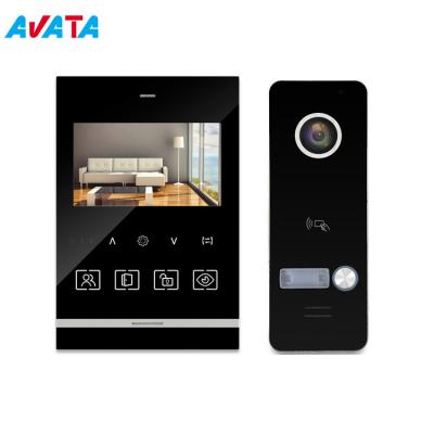 China 4.3 Inch Promotion Digital Wired Room to Room Intercom with Doorbell Camera for sale