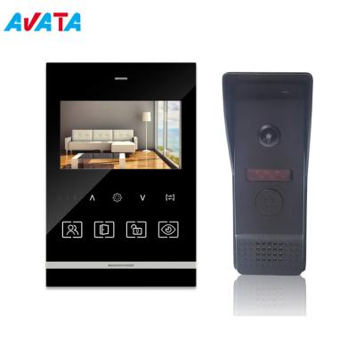 China 4.3inch Fashion Design Video Intercom System for Smart Home with Sensor Button for sale