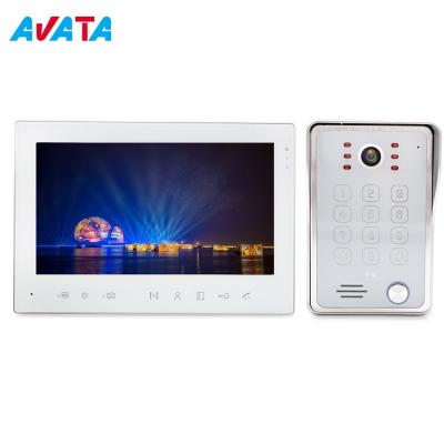 China 4 Wire Villa Video Door Phone Intercom System Doorbell with Camera Waterproof Ahd 1080P 960p for sale