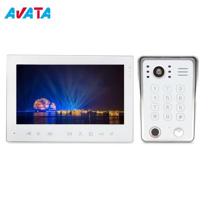 China Ahd 960p 1080P 7inch 4 Wire Interphone Video Intercom Smart Security Devices with Wide Angle Lens Camera for sale