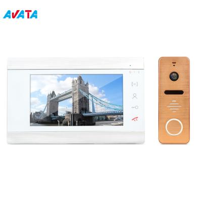 China 960P AHD Video Door Phone Video Door Intercom Door Bell Camera With HD 1.3MP Camera And Motion Detection for sale