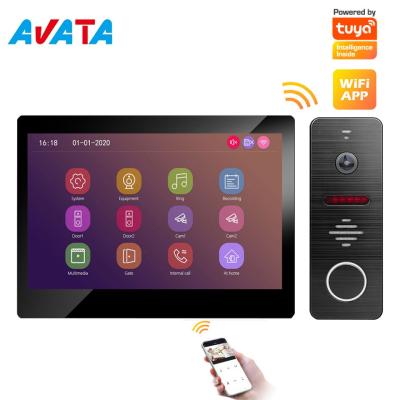 China WiFi Smart Home Video Intercom Video Doorbell Single Family Video Door Phone Support Tuya APP for sale