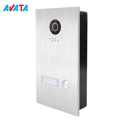 China High Quality Metal housing Video Doorbell Intercom Door Phone Entry for Multiple Apartment for sale