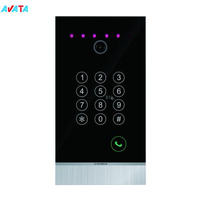 China Home Security Intercom System metal housing outdoor station call panel Video Doorbell with password code unlock for sale