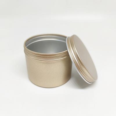 China La especia de aluminio de la vela de la ronda de Tin Plate Cans Screw Top del té estaña los envases en venta