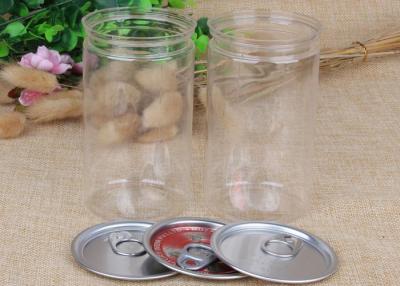 China SGS QS Transparent Bean Plastic Pet Jars 38g 92 Mm Height Yellow for sale