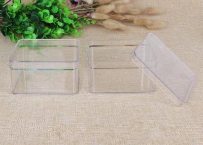 China Ellipse Clear Plastic Container Box Storage Hard Plastic With Lid for sale