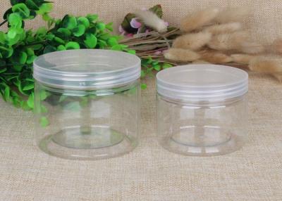 China 500ml Plastic Mason Jar PP Lid Plastic Storage Tubes Round Hot Stamping for sale