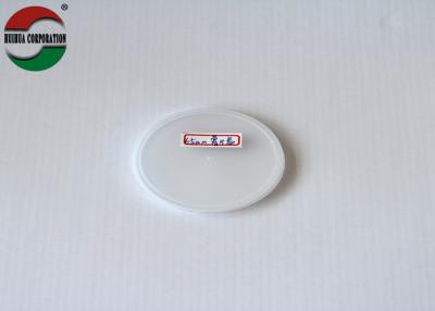 China Custom Colored Embossing Logo Pe Plastic Lid Non Spill For Paper Tube for sale