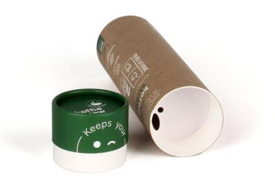 China Seca el cosmético de empaquetado del café del té del tubo del papel de la caja de almacenamiento de la comida en venta