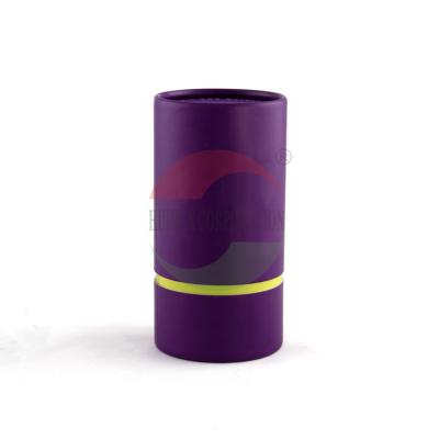 China Eco - Friendly Cardboard Cylinder Packaging Paper Tube With Long Lid For Perfume Bottle for sale
