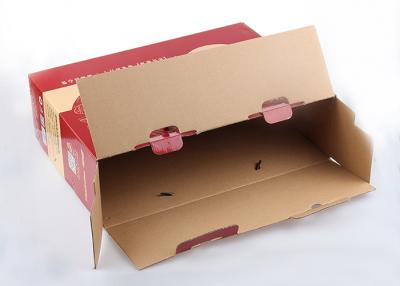 China O chá verde/secou caixas de presente de papel recicladas alimento com punho/fita à venda