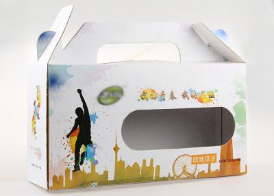 Chine L'emballage de papier de cadeau réutilisé par place de couleur de CMYK enferme dans une boîte l'approbation de QS pour la graine de melon à vendre