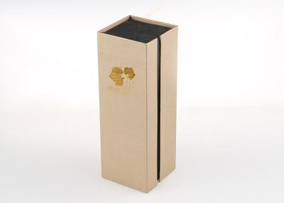 China Magnetic Closure Lamination Recycled Paper Packaging Gift Boxes For Glass Wine for sale