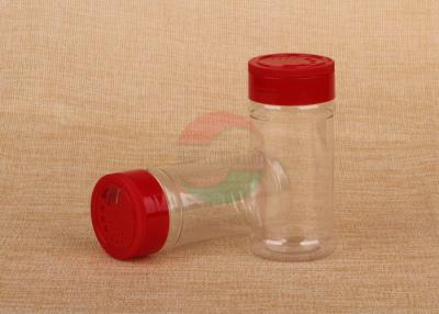 China Food Storage PET Clear Pet Jars Screw Cap Clear Plastic Can For Spice 1000ml for sale