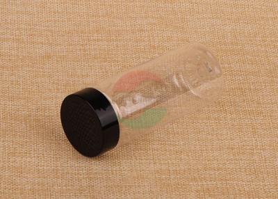 China 200ml Shaker Salt Pepper Bottle Transparent Plastic Bottle Containers For Spices for sale