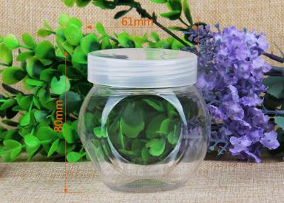 China Food Storage Transparent Bottle Plastic Jar Package For Dry Food for sale