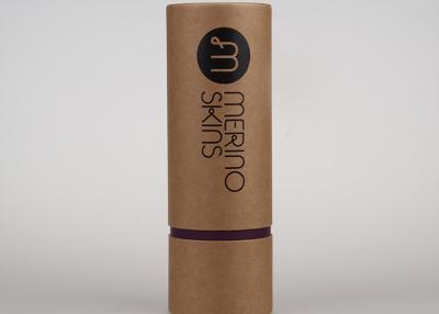 China Customized Printing Kraft Paper Tube Packaging with cardboard tank body for sale
