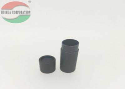 China Plain Black Cardboard Paper Tubes For Packaging Cosmetic SGS FDA for sale