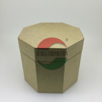 中国 包むカスタマイズされたボール紙の六角形のペーパー缶ギフトのクラフト紙の管 販売のため