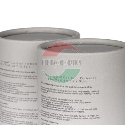 China Luxury Rolled Edge Paper Cardboard Cylinder Packaging Eco Freindly for sale