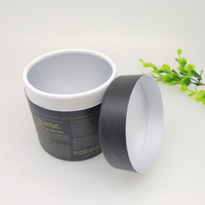 China Loose Tea Packaging Paper Cylinder Containers / Cardboard Packaging Tubes for sale