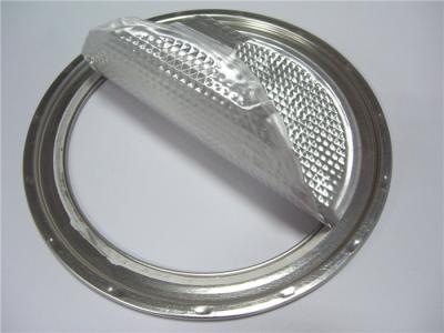 China Air tight 0.23 mm Thick Aluminium Foil tin can Lids With ISO SGS QS for sale