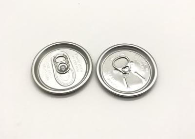 China 206# Aluminum Energy Drink Beverage Can Lid , Plastic Jar Easy Open Cap for sale