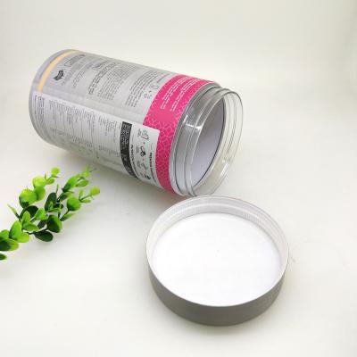 China Protein Powder Eco - Friendly Airtight Plastic Jar / Cardboard Cylinder Tubes for sale