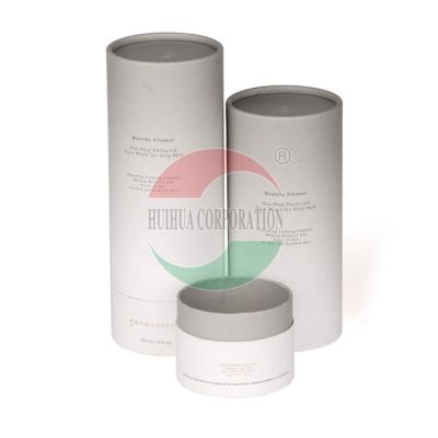 China Round Cosmetic Paper Tube Packaging For Skin Care Essential Oils for sale