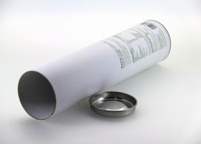 China Estire la plata de la tapa de la lata, tubo que empaqueta, latas del papel del sellado de oro Kraft del papel de botella de vino en venta