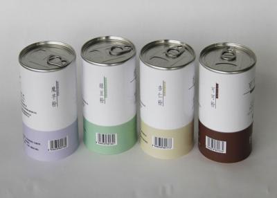 China Pantone Paper Tube Packaging For Instant Drink Powder Aluminum EOE for sale