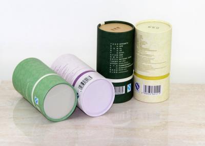 Chine Annotez l'empaquetage blanc de cadeau de boîte de tube de noyau de papier de carton de stratification réutilisable à vendre