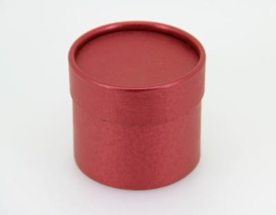 China Red Biodegradable Paper Cans Packaging for Wedding gift box with ISO SGS FDA QS for sale