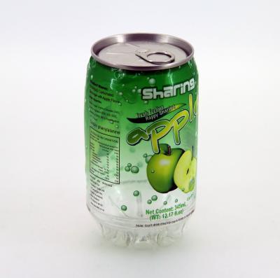 China Environmental 355ml Beverage Clear Pet Juice Jars with ISO SGS QS for sale