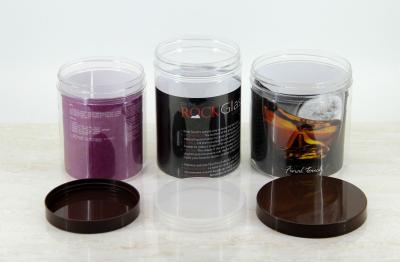 Китай Любимчик выдвиженческой ясности упаковки еды пластичный Jars крышка 100mm PE witn продается
