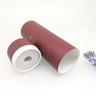 China Perfume Bottle Hold Tight Cardboard Paper Tube Dembossing Surface for sale