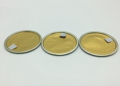 China Durable Aluminium Foil Lids / Metal Or Paper Can Easy Pull Tab Lid for sale