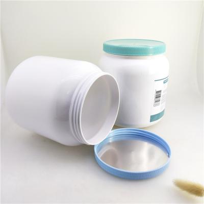 China PET Plastic 1kg Baby Formula Milk Powder / Goat Milk Food Storage Jars for sale