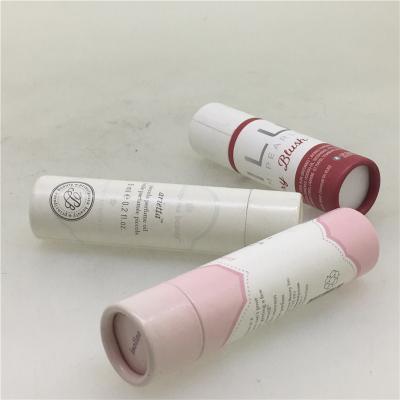 China Moisture Proof CMYK Cylinder Paper Jars For Cosmetic Bottle Packaging for sale