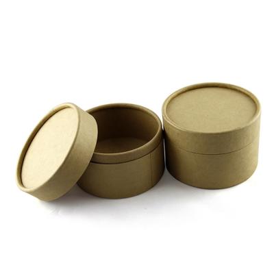 China Eco-friendly Round Plain Cardboard Packaging Cans Packaging for Gift Cosmetics and Toys for sale