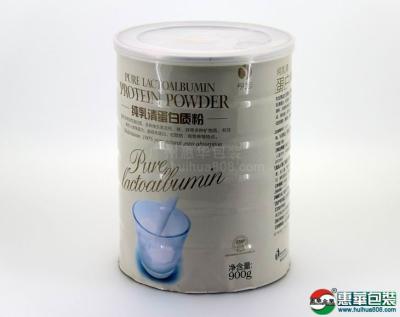 China Food packaging easy open tin plate round empty milk powder cans for sale
