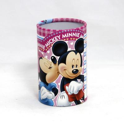 中国 Micky のマウスのペンおよび鉛筆のパッケージのために包む美しいカートンのボール紙のペーパー缶 販売のため