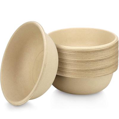 China Cuencos de sopa disponibles de papel biodegradables del 100% para las sopas y los aperitivos calientes en venta