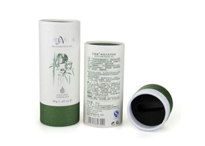 China White Cardboard Custom Paper Tubes CMYK Printing Flexible Rolled for sale