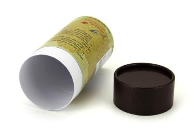 China Food Garde Custom Print Paper Mailing Tube Recyclable For Food Package for sale